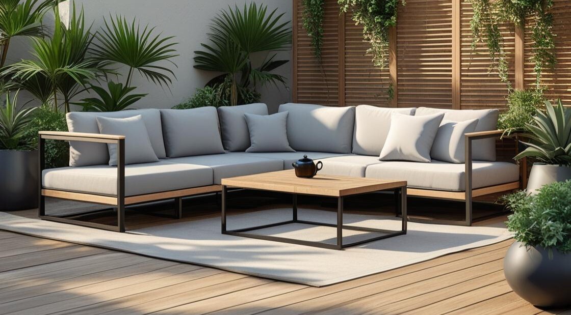 Como escolher almofadas de exterior que combinam perfeitamente com os seus móveis de jardim