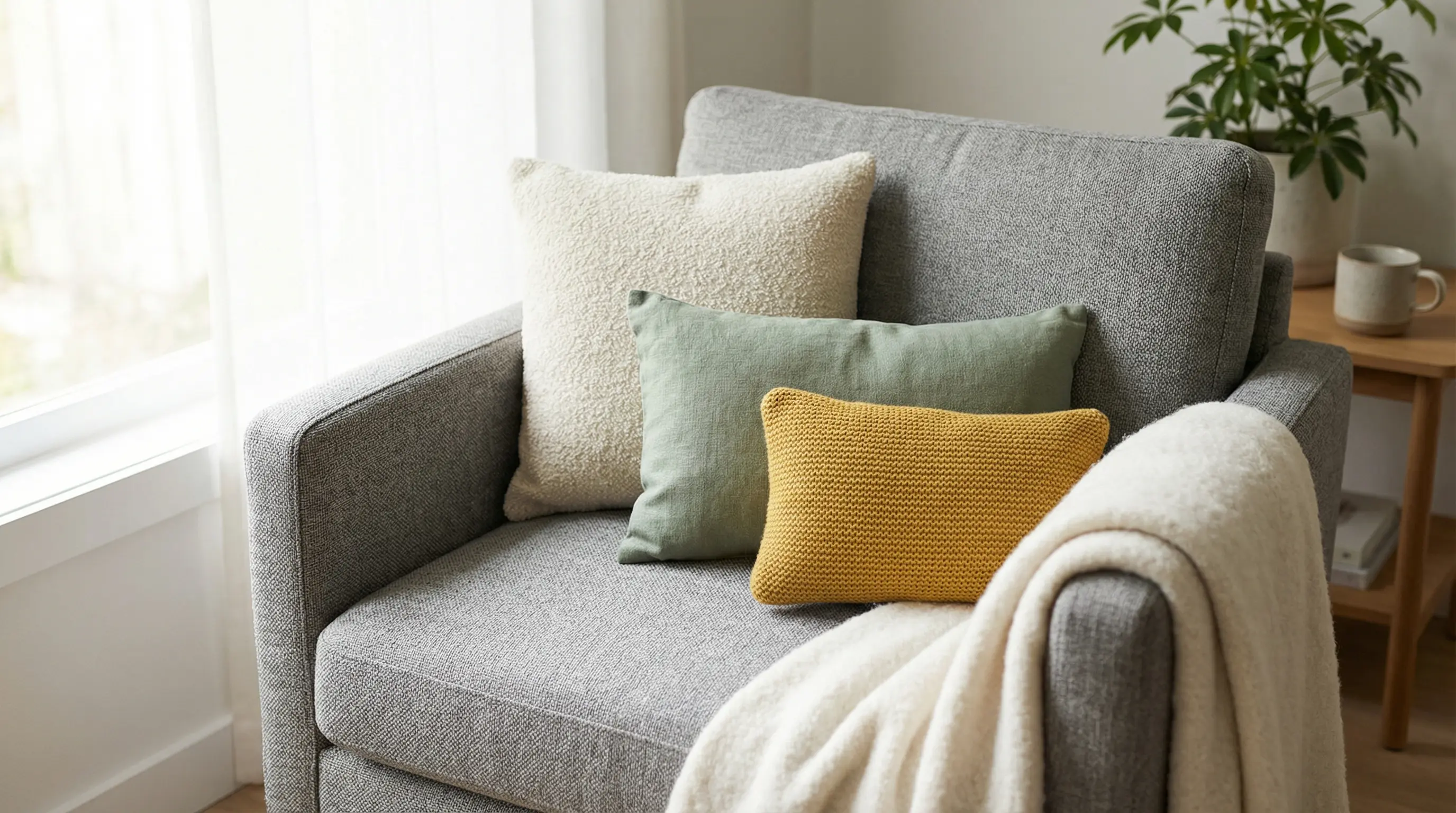 Almofadas para espaços pequenos: maximize conforto e estilo em poucos metros quadrados
